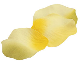 Lemon Silk Rose Petals silk%20lemon New Products: Premium Silk Rose Petals
